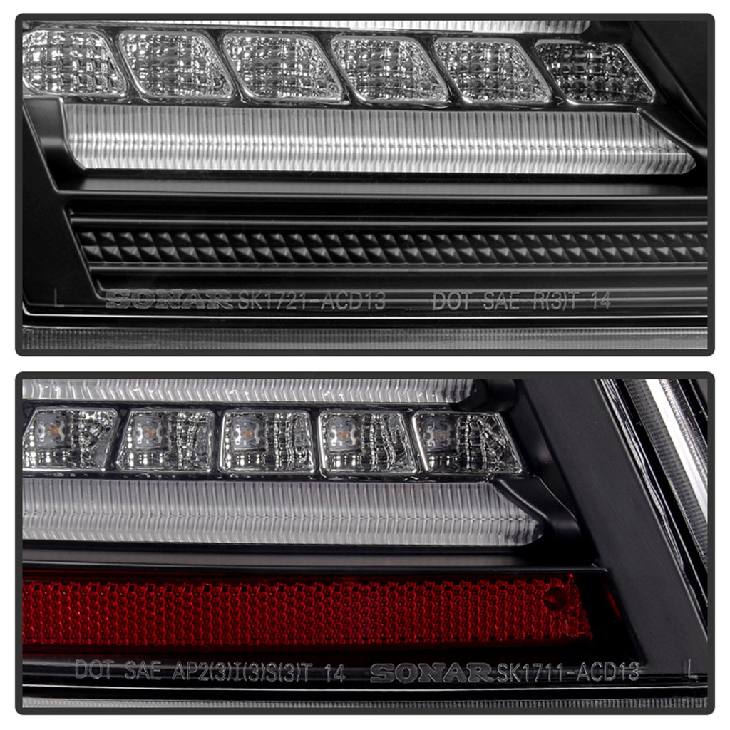 Spyder Auto 5081643 LED Tail Lights Fits 13-15 Accord