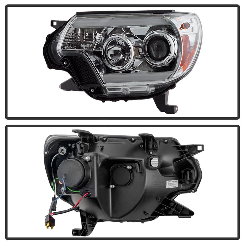 Spyder Auto 5081704 DRL Projector Headlights Fits 12-15 Tacoma