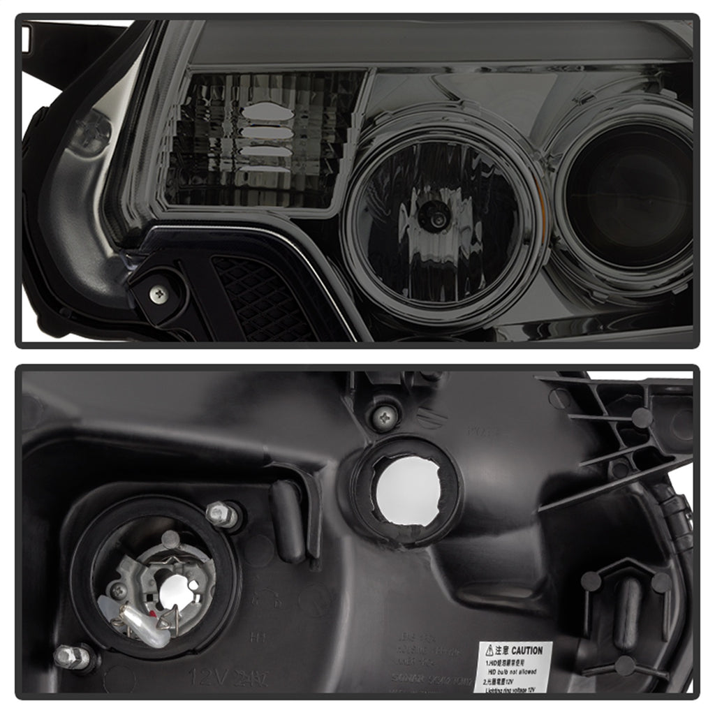 Spyder Auto 5081728 DRL Projector Headlights Fits 12-15 Tacoma