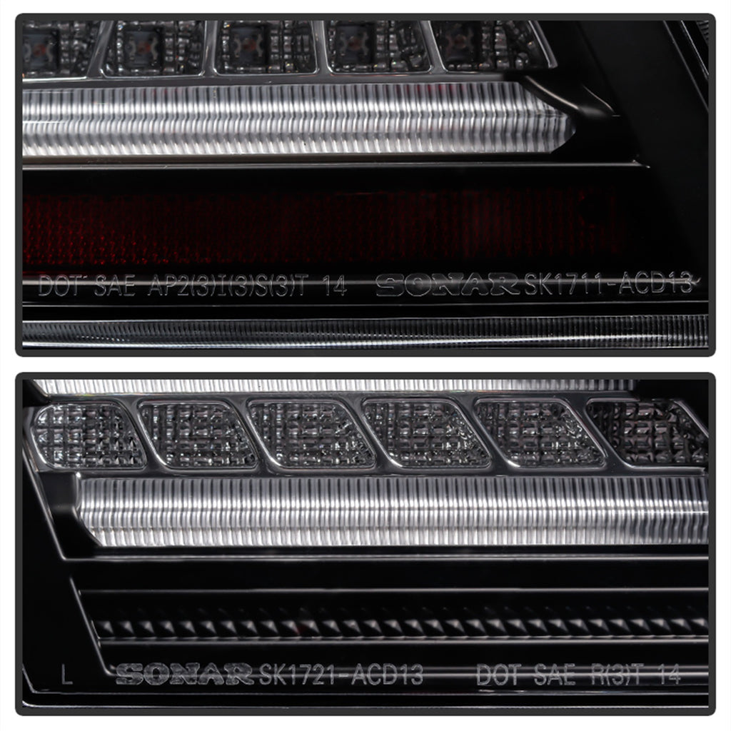 Spyder Auto 5082053 LED Tail Lights Fits 13-15 Accord