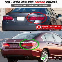 Load image into Gallery viewer, Spyder Auto 5082237 LED Tail Lights Fits 13-15 Accord