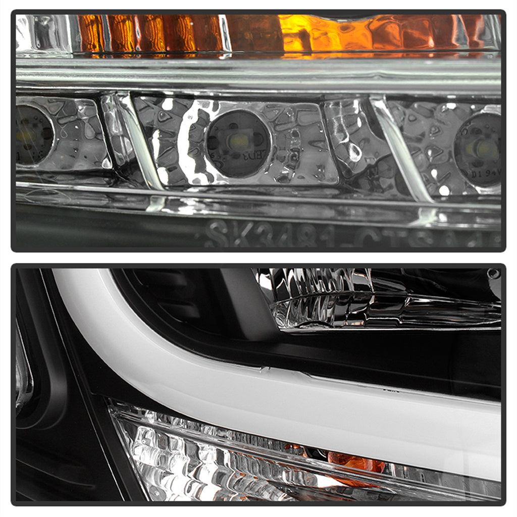 Spyder Auto 5082541 DRL LED Projector Headlights