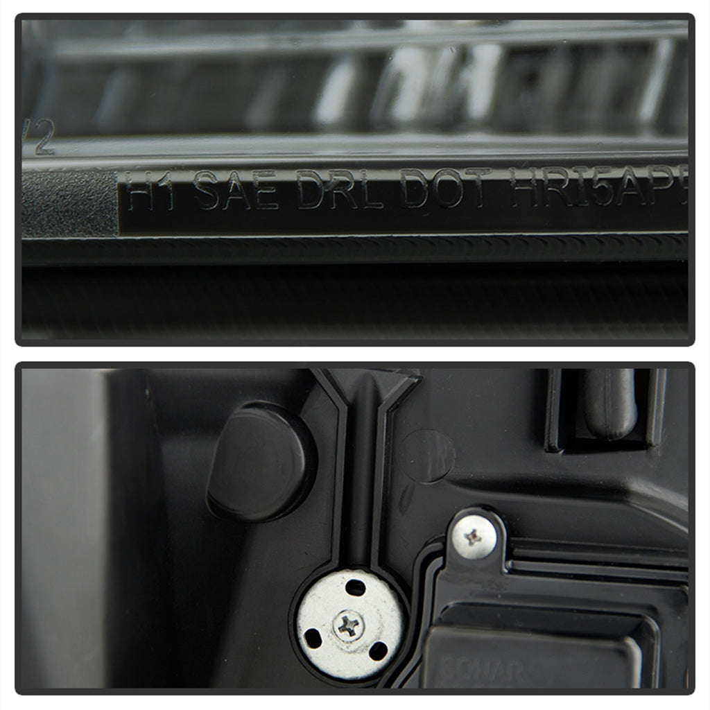 Spyder Auto 5082589 DRL LED Projector Headlights