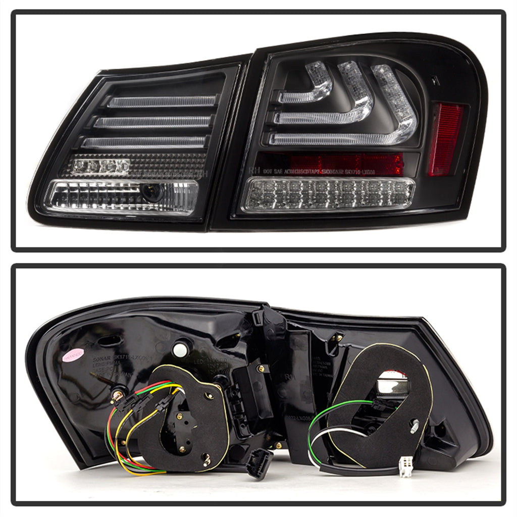 Spyder Auto 5082596 LED Tail Lights Fits 07-11 GS350