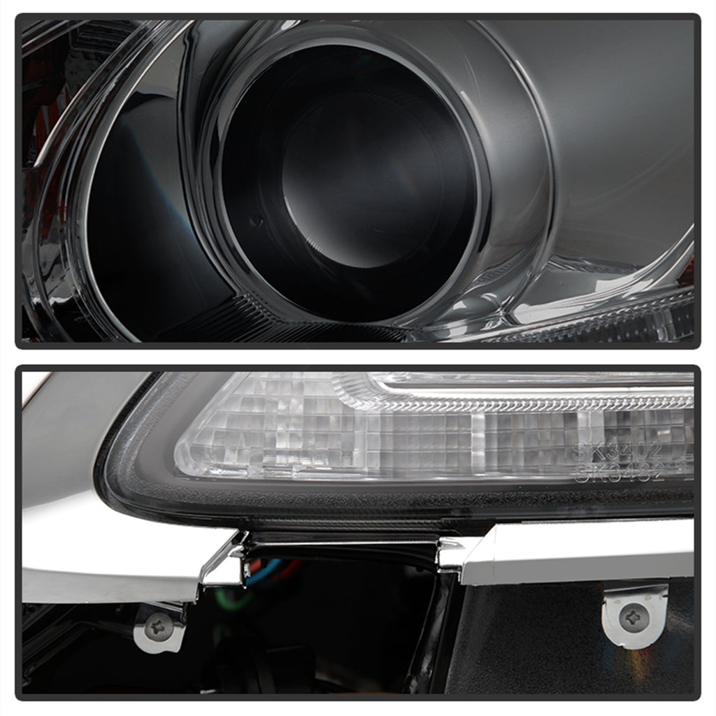 Spyder Auto 5082817 DRL LED Projector Headlights Fits GS300 GS350 GS450h GS460