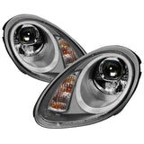 Spyder Auto 5083180 DRL LED Projector Headlights Fits 06-08 Cayman