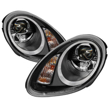 Load image into Gallery viewer, Spyder Auto 5083210 DRL Projector Headlights Fits 06-08 Boxster
