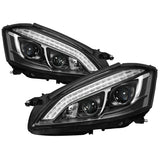 Spyder Auto 5083234 DRL Projector Headlights Fits S450 S550 S600 S63 AMG S65 AMG