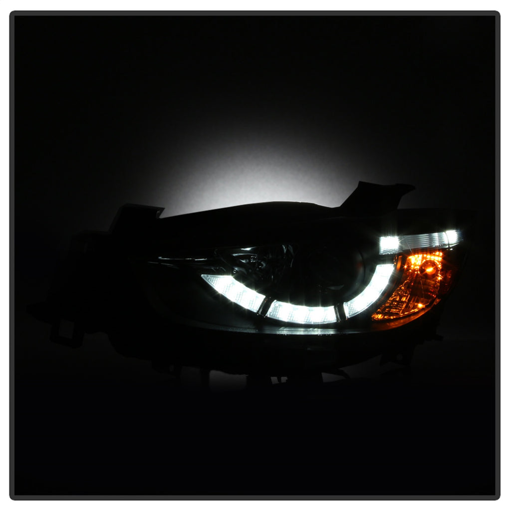 Spyder Auto 5083319 DRL LED Projector Headlights Fits 13-15 CX-5 CX-9