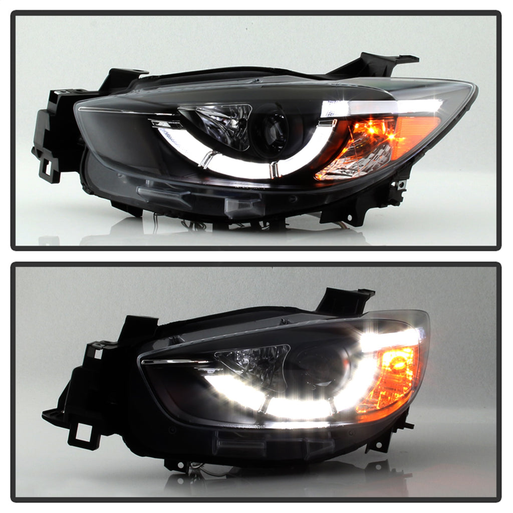 Spyder Auto 5083319 DRL LED Projector Headlights Fits 13-15 CX-5 CX-9