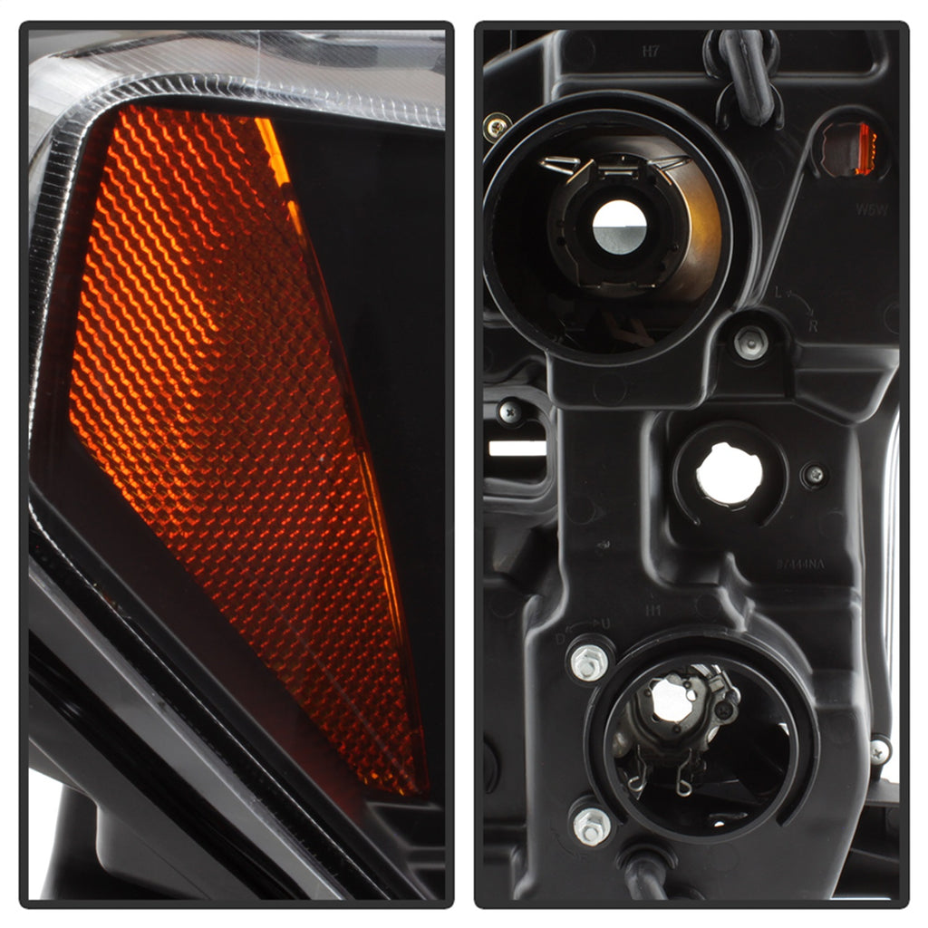 Spyder Auto 5083531 DRL LED Projector Headlights Fits 15-17 F-150