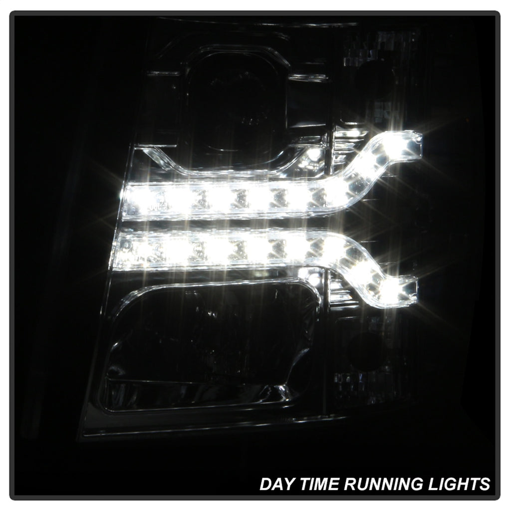 Spyder Auto 5083586 DRL LED Projector Headlights