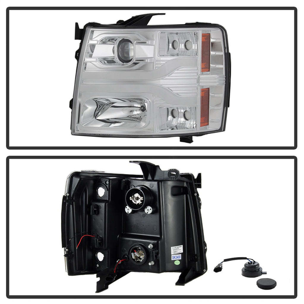 Spyder Auto 5083616 DRL LED Projector Headlights