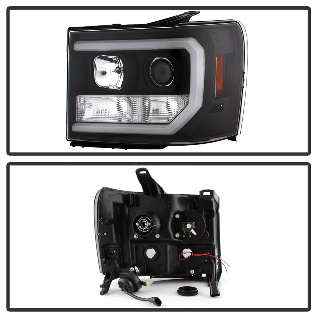 Spyder Auto 5083630 Light Bar DRL LED Projector Headlights