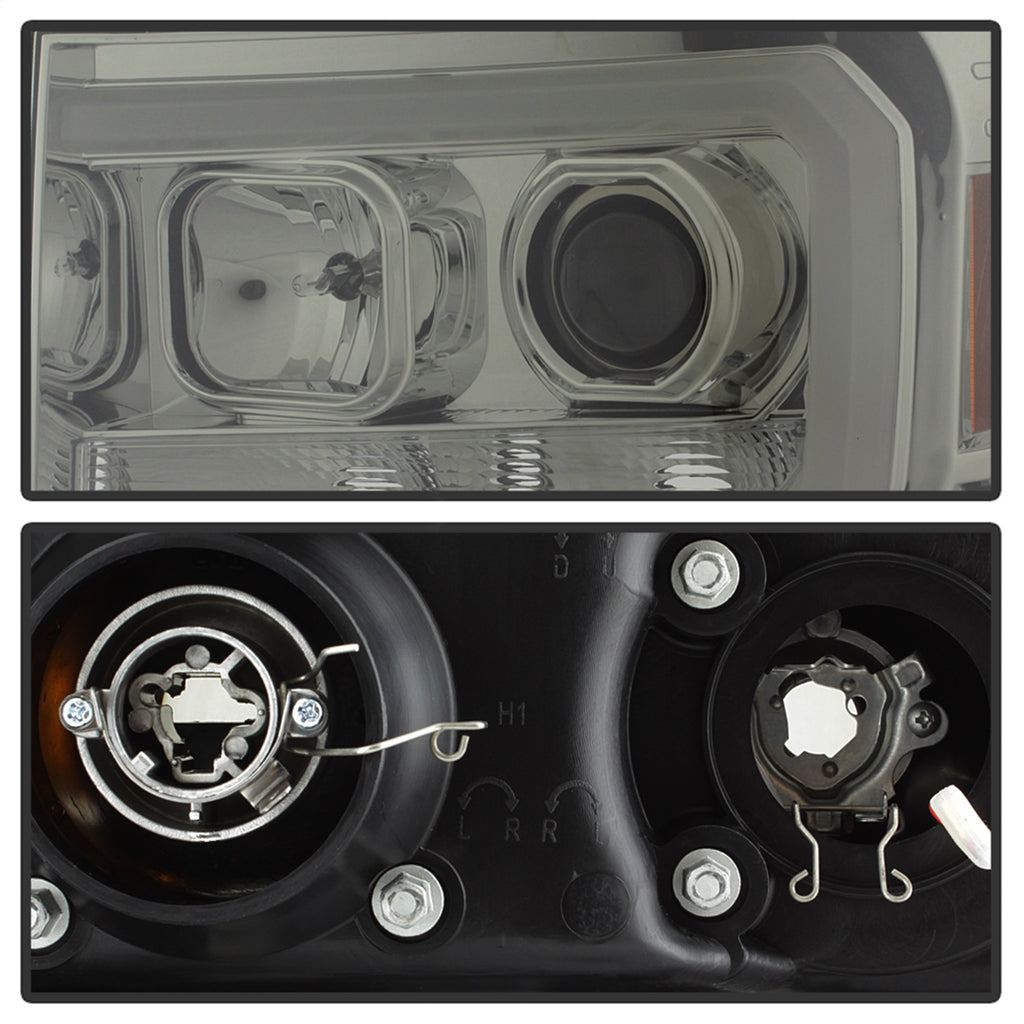 Spyder Auto 5083654 Light Bar DRL LED Projector Headlights