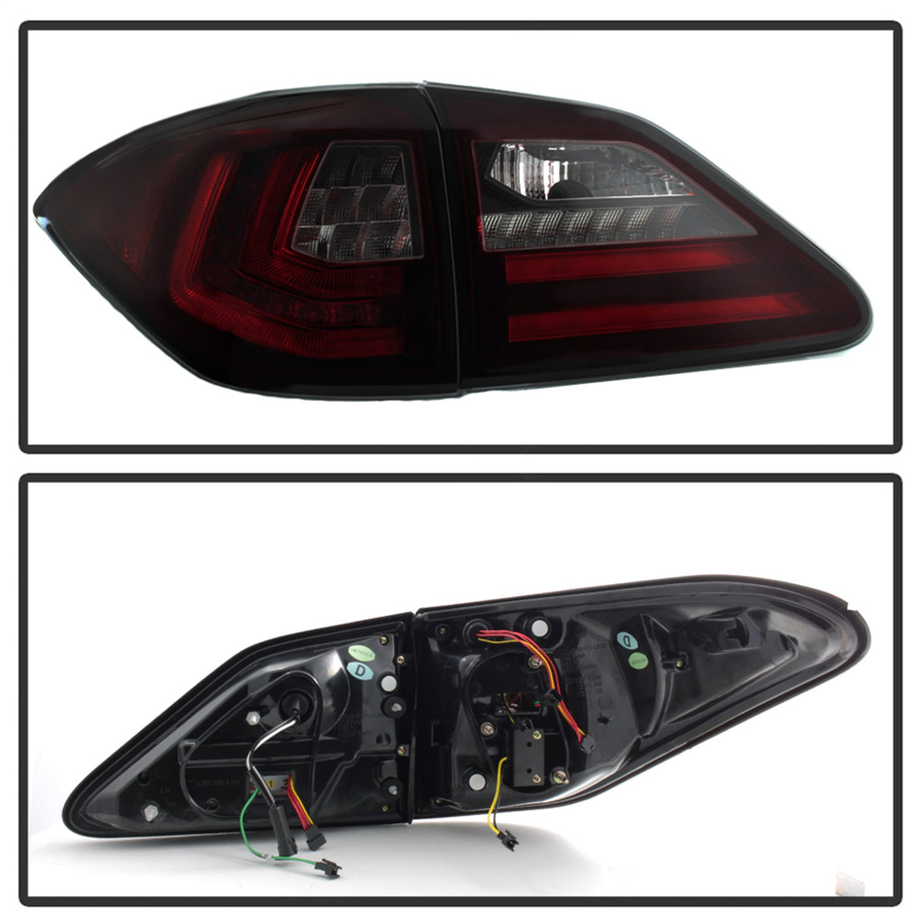 Spyder Auto 5083821 LED Tail Lights Fits 10-12 RX350