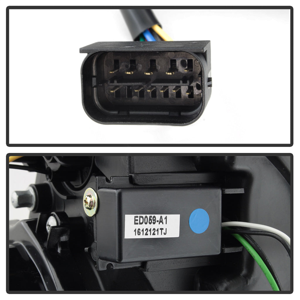 Spyder Auto 5083883 DRL LED Projector Headlights