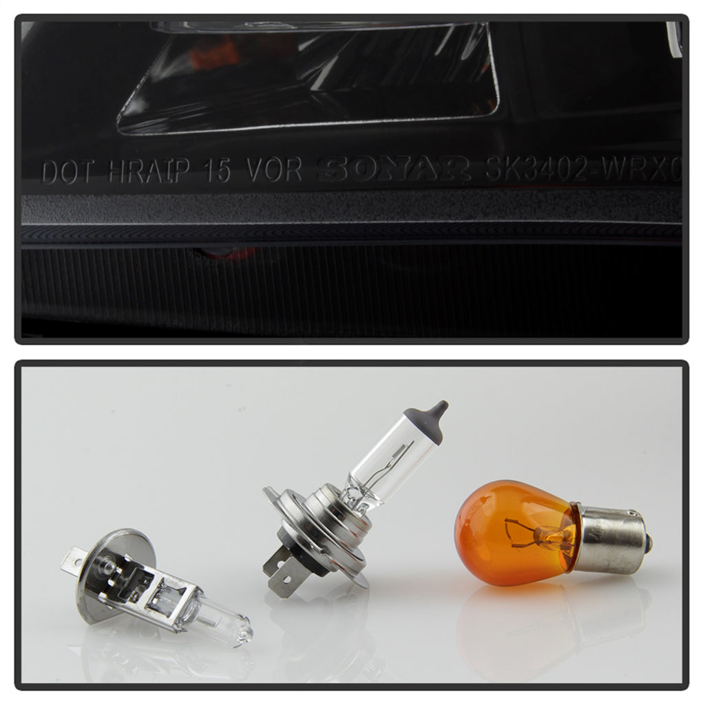 Spyder Auto 5083920 Halo DRL LED Projector Headlight Fits 06-07 Impreza