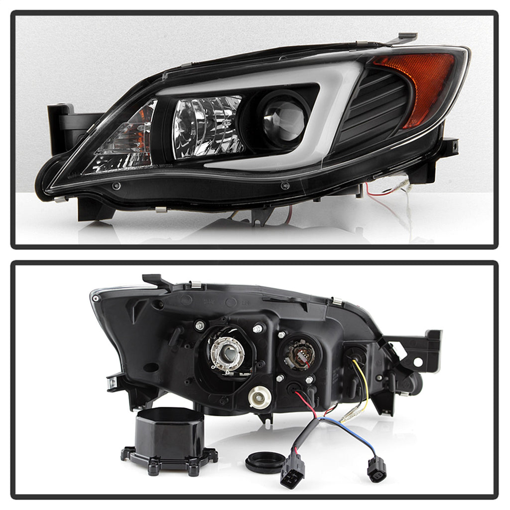 Spyder Auto 5083937 DRL LED Projector Headlights Fits 08-14 Impreza
