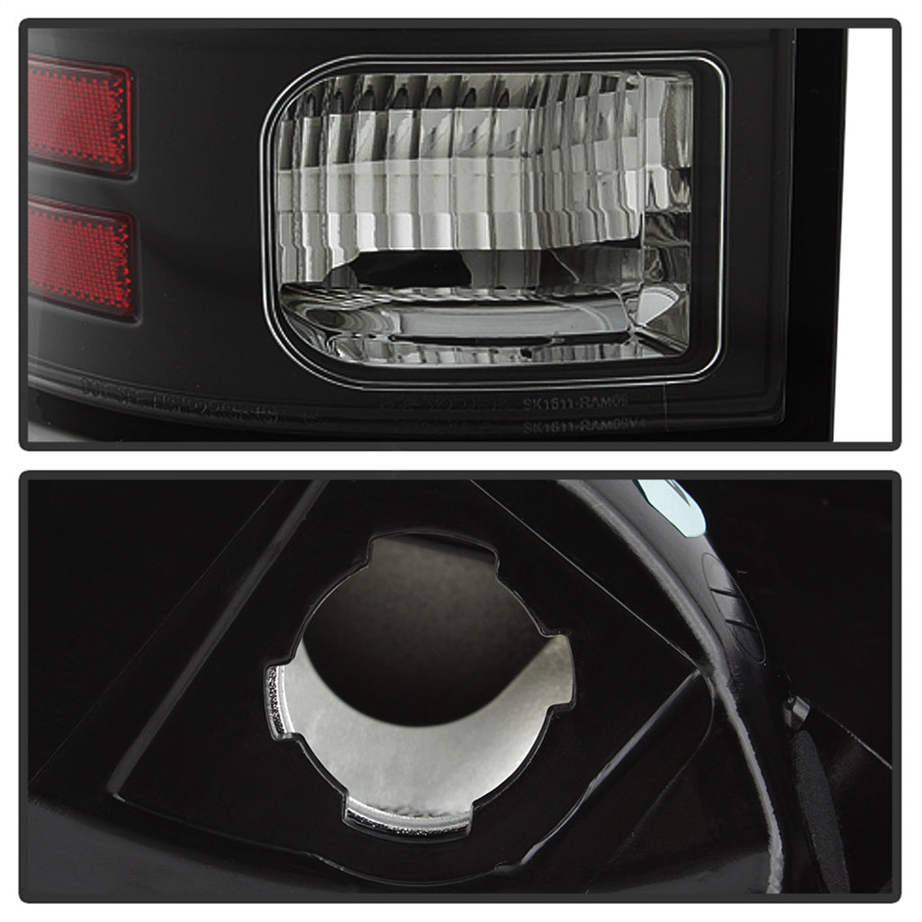 Spyder Auto 5084057 LED Tail Lights Fits 13-18 1500 2500 3500