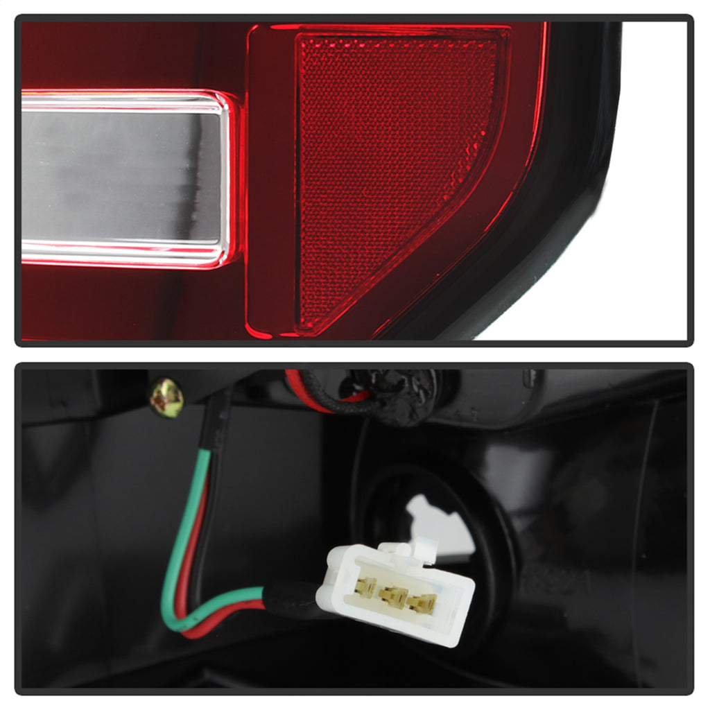 Spyder Auto 5084224 Light Bar LED Tail Lights Fits 09-14 F-150