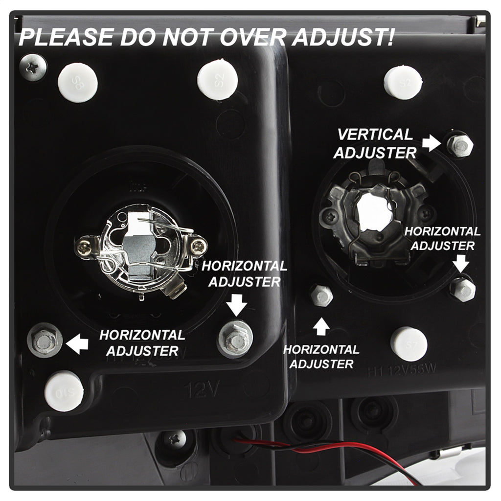 Spyder Auto 5084606 Projector Headlights Fits 02-05 Ram 1500 Ram 2500 Ram 3500