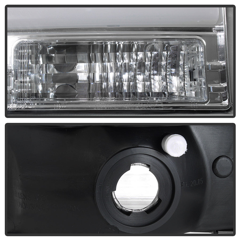 Spyder Auto 5084675 Projector Headlights Fits 99-04 Excursion F-250 Super Duty