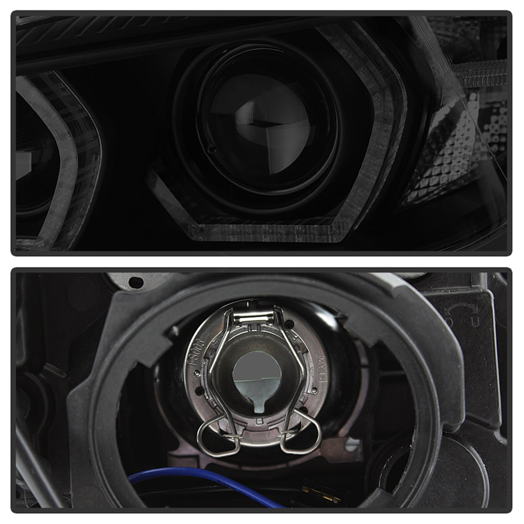 Spyder Auto 5085047 DRL LED Projector Headlights