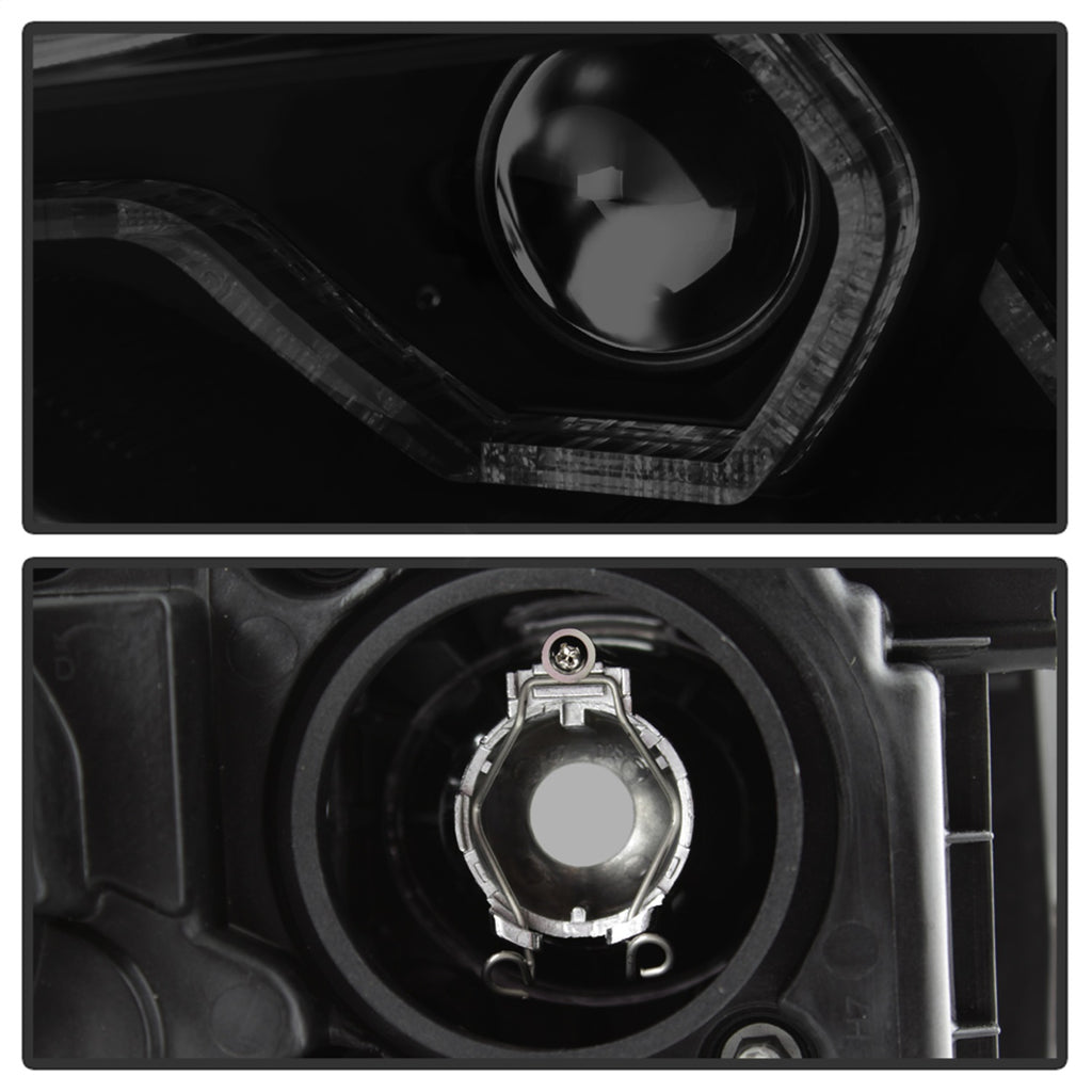 Spyder Auto 5085047 DRL LED Projector Headlights