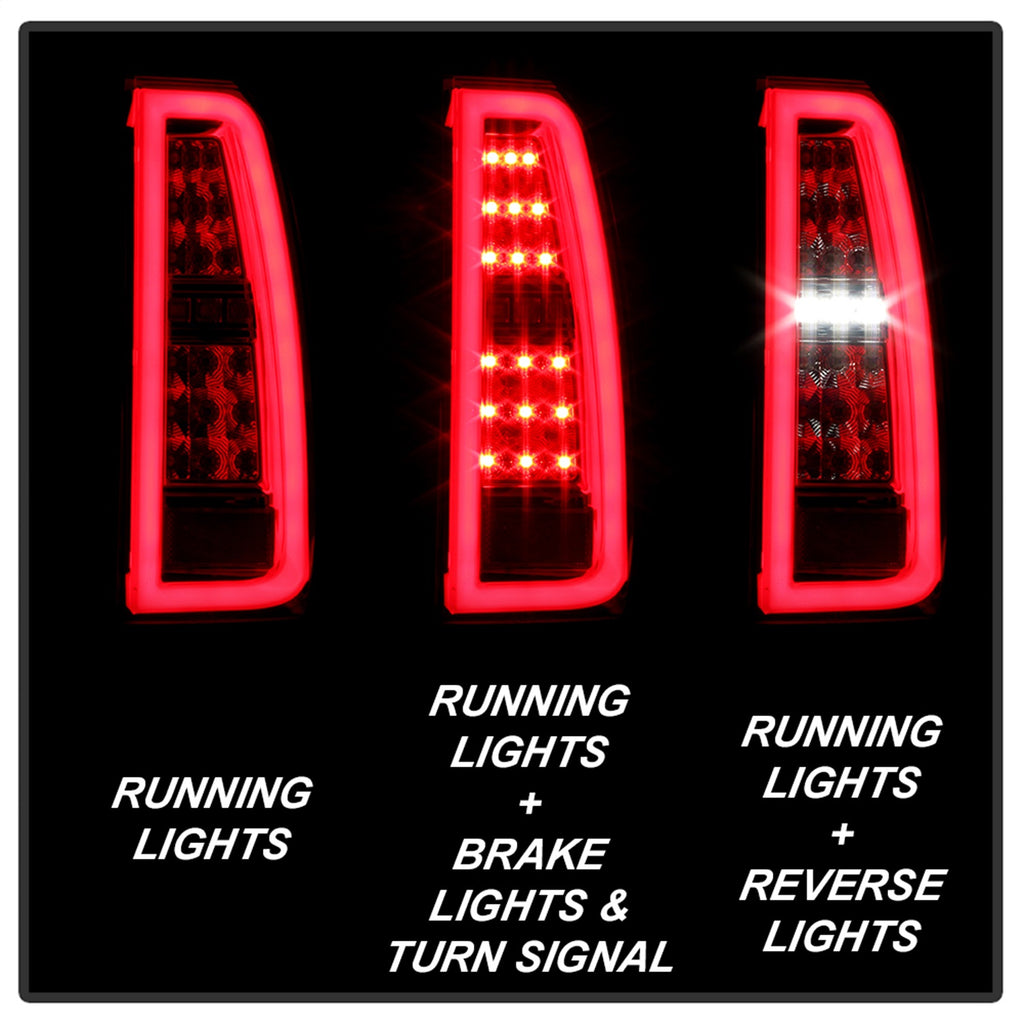 Spyder Auto 5085085 LED Tail Lights Fits Suburban 1500 Suburban 3500 HD Tahoe