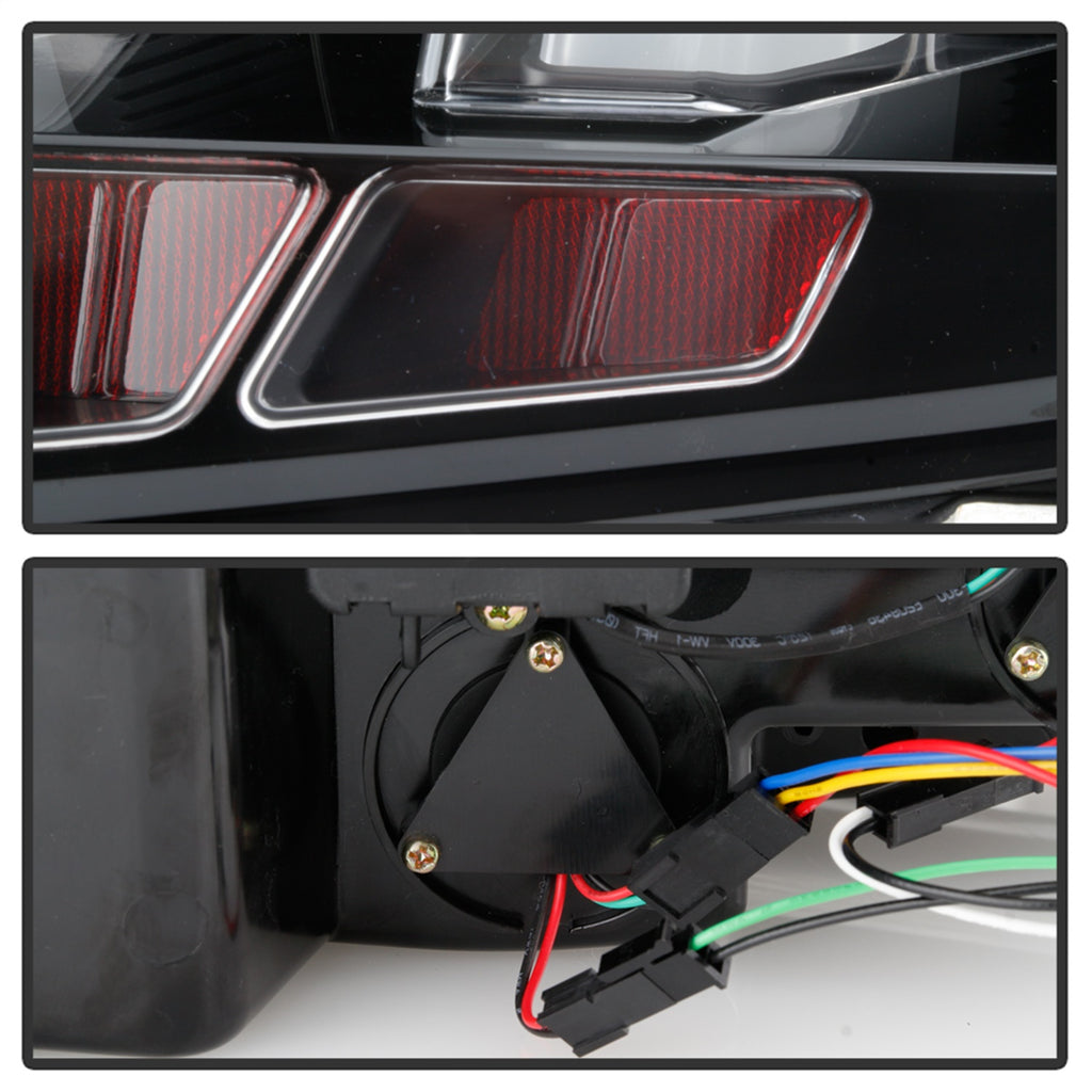 Spyder Auto 5085108 LED Tail Lights Fits 10-12 Mustang