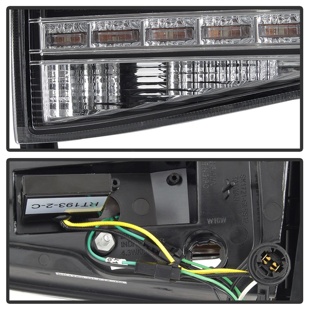 Spyder Auto 5085412 LED Tail Lights Fits 15-17 Golf