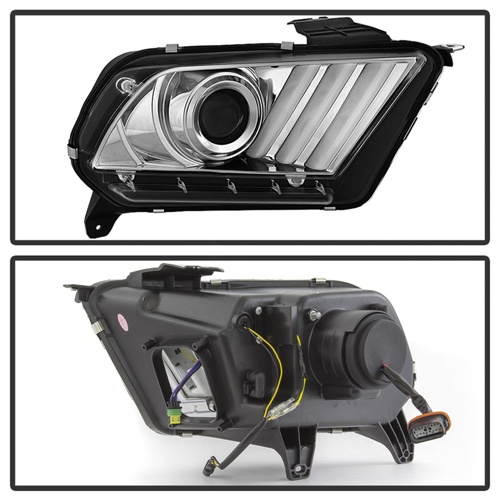 Spyder Auto 5085566 Projector Headlights Fits 13-14 Mustang