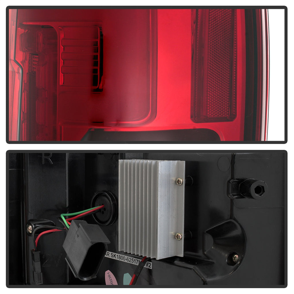 Spyder Auto 5085603 LED Tail Lights Fits 17-18 F-250 Super Duty