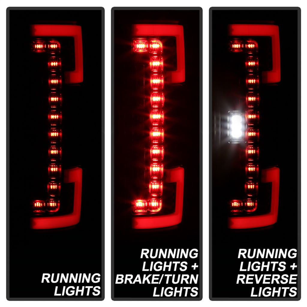 Spyder Auto 5085610 LED Tail Lights Fits 17-18 F-250 Super Duty