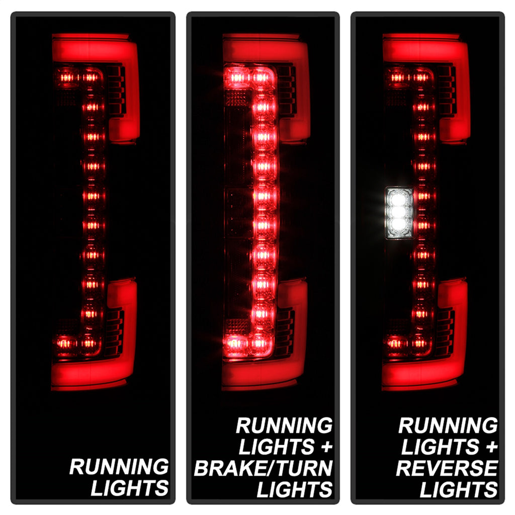 Spyder Auto 5085641 LED Tail Lights Fits 17-18 F-250 Super Duty