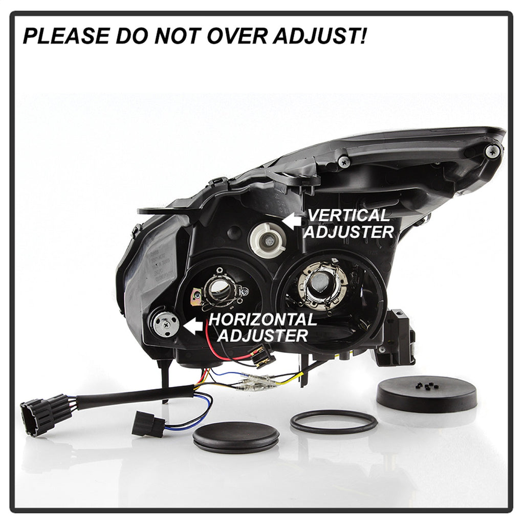 Spyder Auto 5085696 Projector Headlights Fits 09-14 GT-R