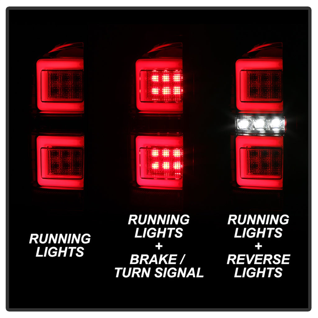 Spyder Auto 5085757 LED Tail Lights Fits 16-17 Tacoma