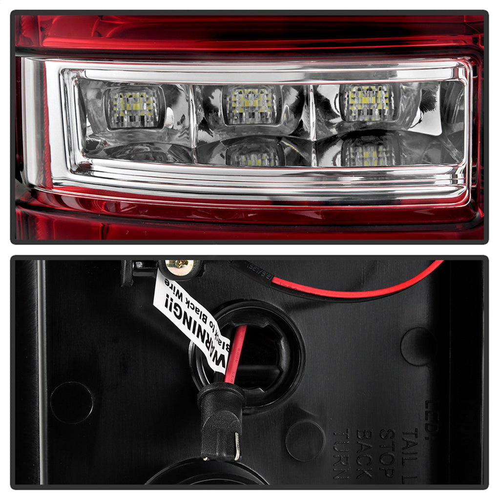 Spyder Auto 5085757 LED Tail Lights Fits 16-17 Tacoma