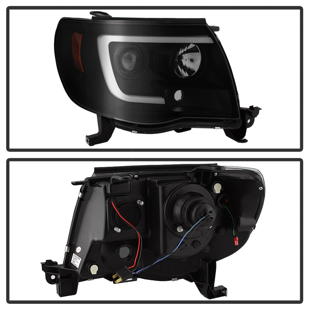 Spyder Auto 5085771 Light Bar DRL Projector Headlights Fits 05-11 Tacoma