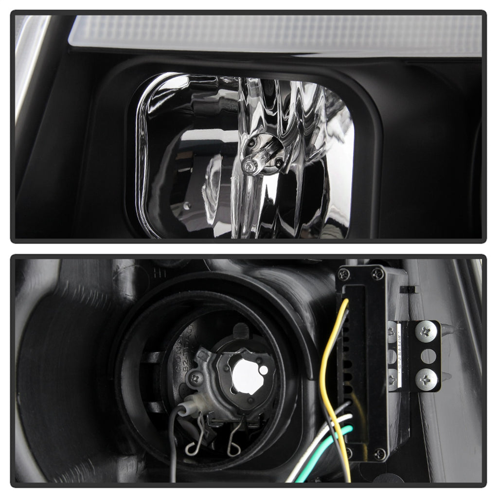 Spyder Auto 5085795 Light Bar Projector Headlights Fits Grand Cherokee (WK2)