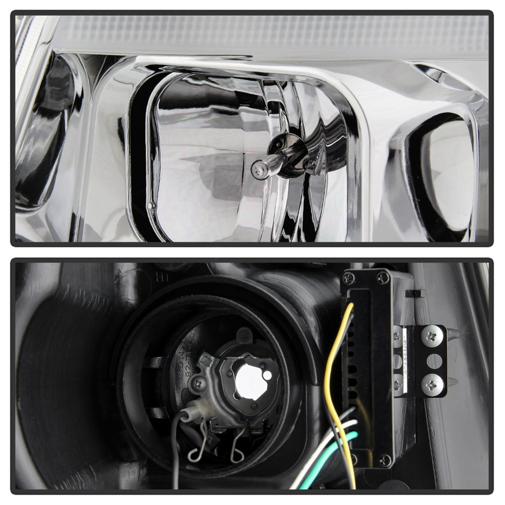 Spyder Auto 5085801 Light Bar Projector Headlights Fits Grand Cherokee (WK2)