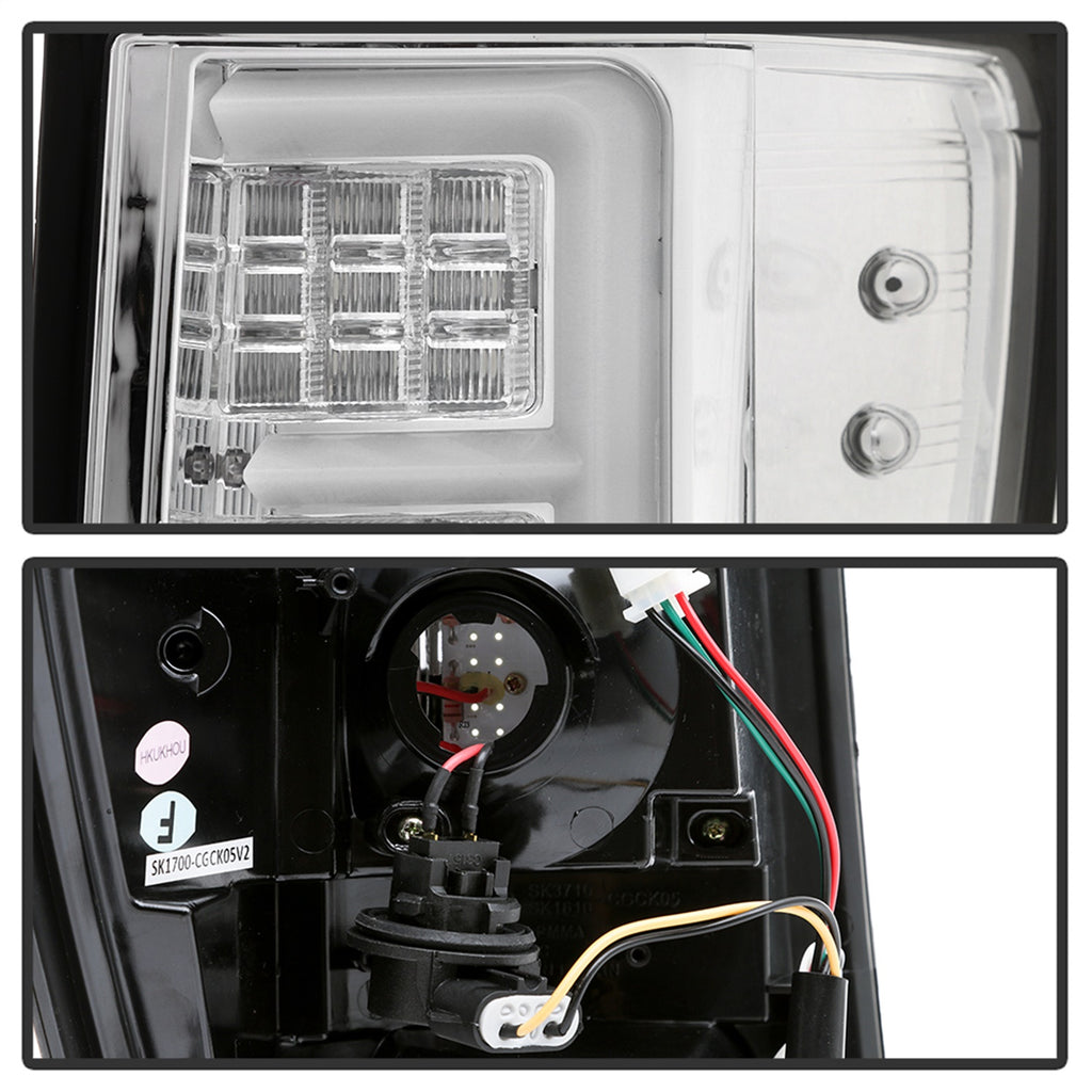 Spyder Auto 5085832 Light Bar DRL Projector Headlights Fits Grand Cherokee (WK)