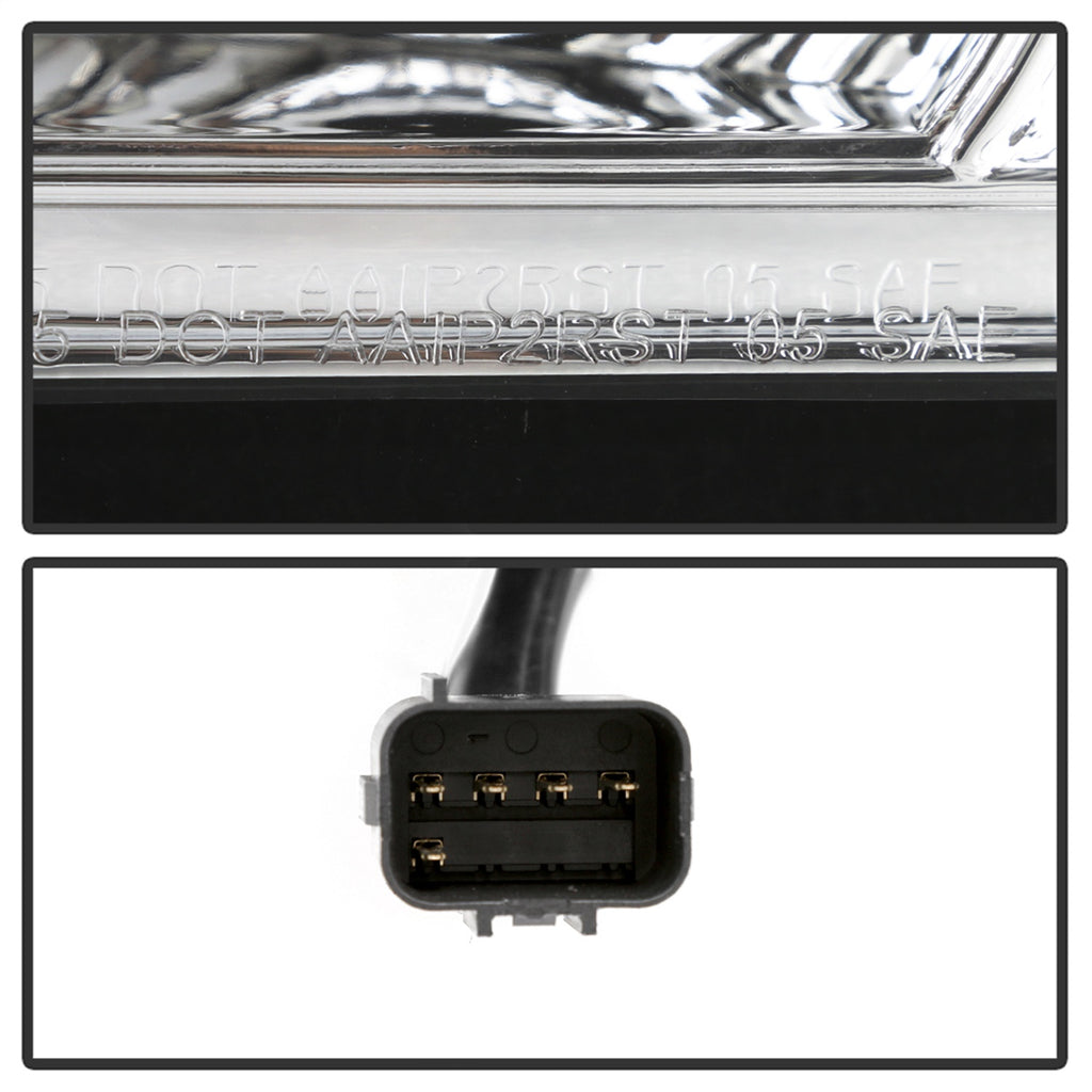 Spyder Auto 5085832 Light Bar DRL Projector Headlights Fits Grand Cherokee (WK)