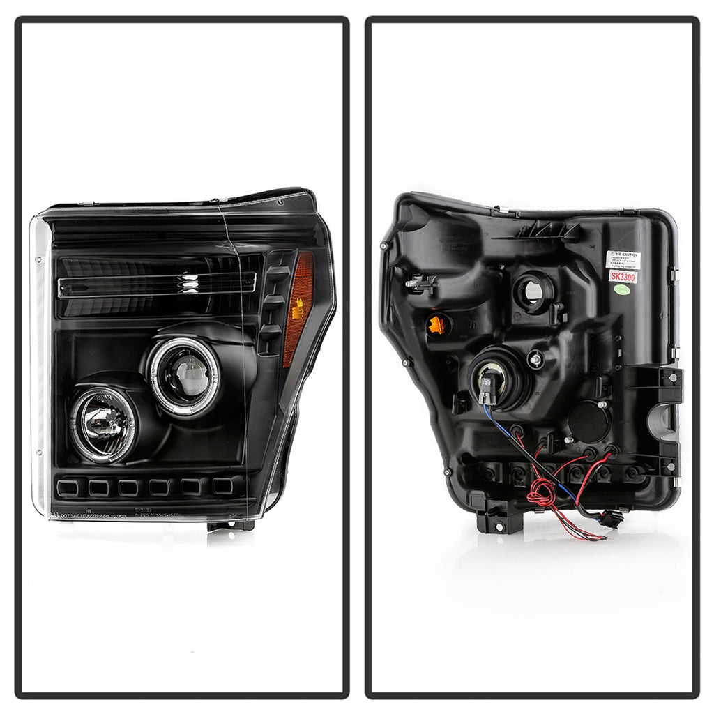 Spyder Auto 5086013 Halo LED Projector Headlights