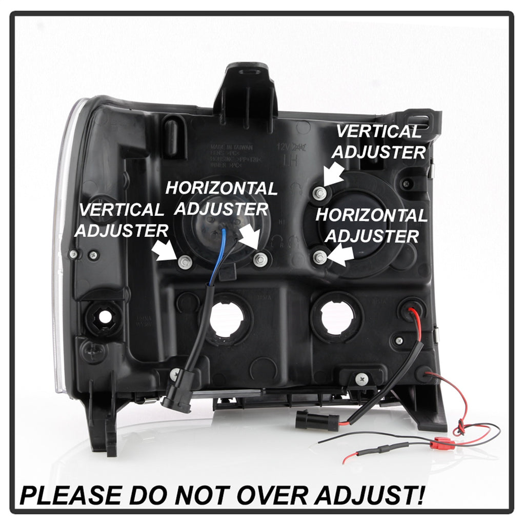 Spyder Auto 5086037 DRL Projector Headlights