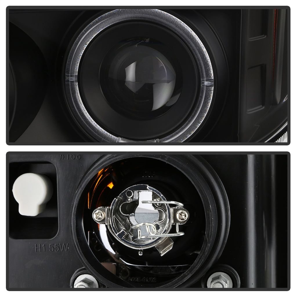 Spyder Auto 5086044 Halo LED Projector Headlights Fits 07-13 Sequoia Tundra