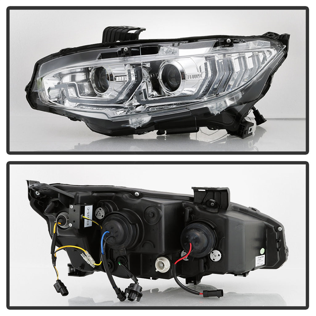 Spyder Auto 5086082 Projector Headlights Fits 17-20 Civic
