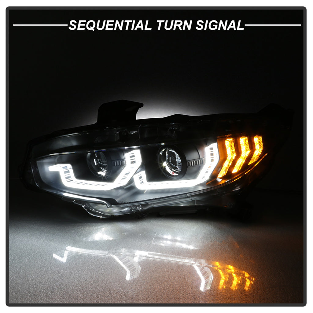 Spyder Auto 5086099 Projector Headlights Fits 17-20 Civic