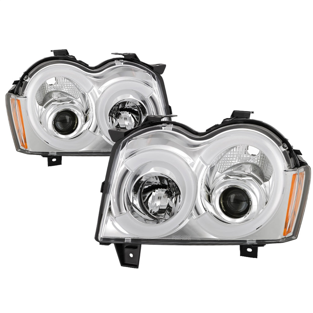 Spyder Auto 5086112 Light Bar Projector Headlights Fits Grand Cherokee (WK)